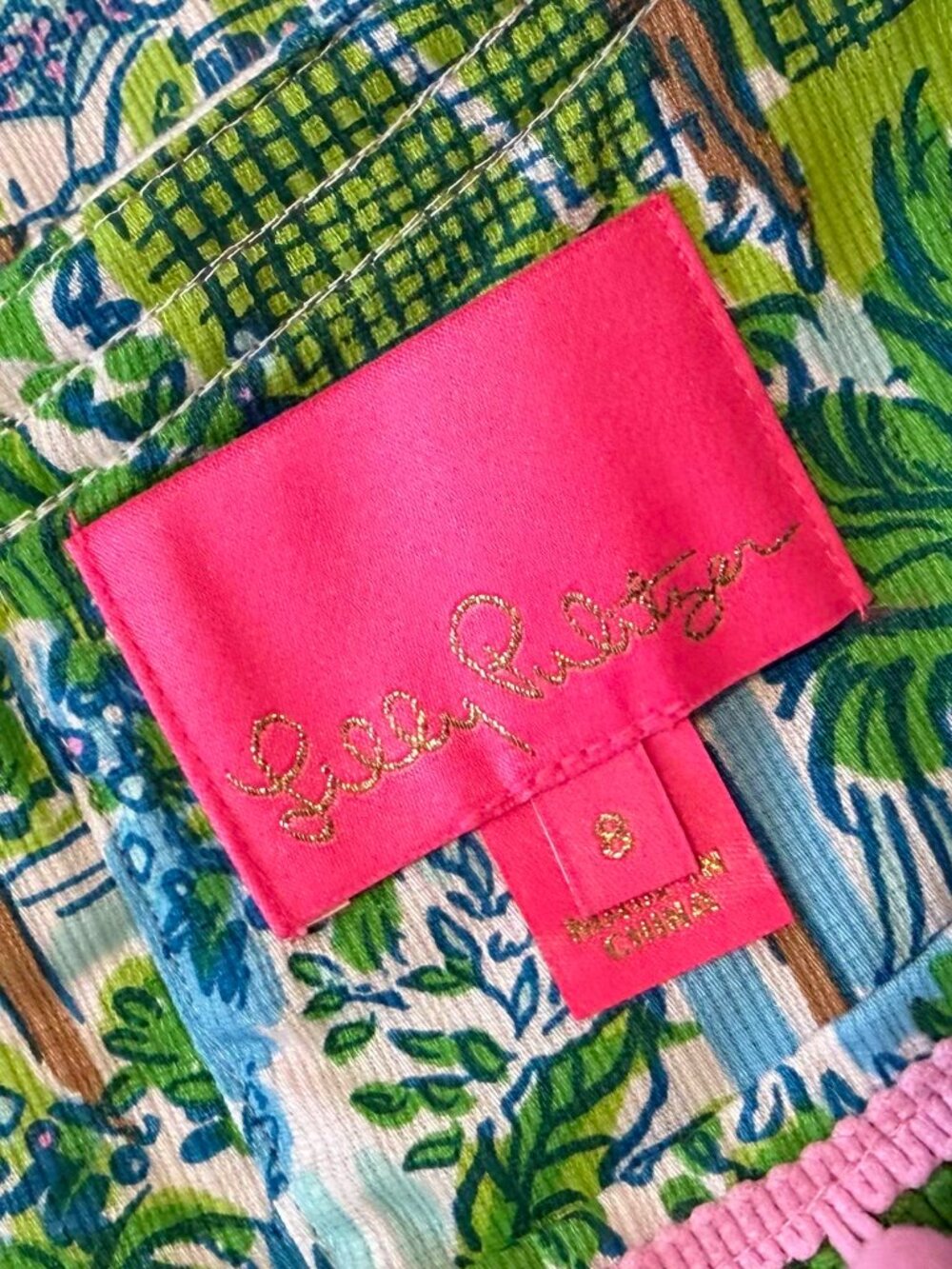 NWOT Lilly Pulitzer Stretch Shift Dress Size 8 - Picture 4 of 6